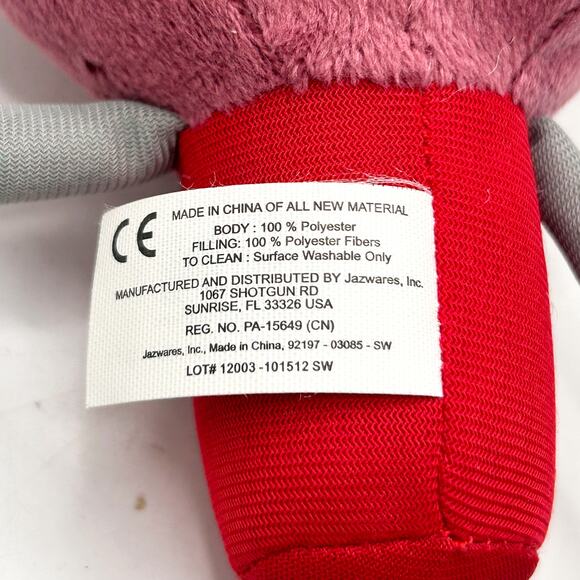 Benson Regular Show Gumball Machine Plush 11 inch Cartoon Network Jazwares HTF - Picture 7 of 7